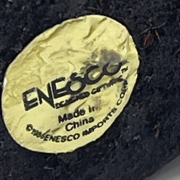 Vintage Enesco Owl Perched On Wood Figurine 1986 - Picture 14 of 16